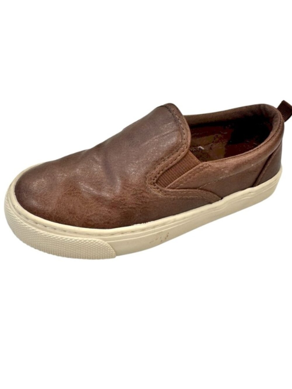 Old Navy Boys Brown Slip-on Sneakers 13